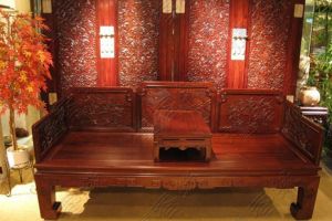 中式家具床