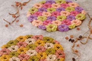 毛线编织地毯