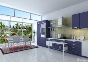 厨房橱柜颜色效果图 敞开式厨房装修效果图