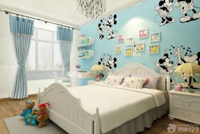 儿童卧室装修效果图 创意组合柜 创意照片墙