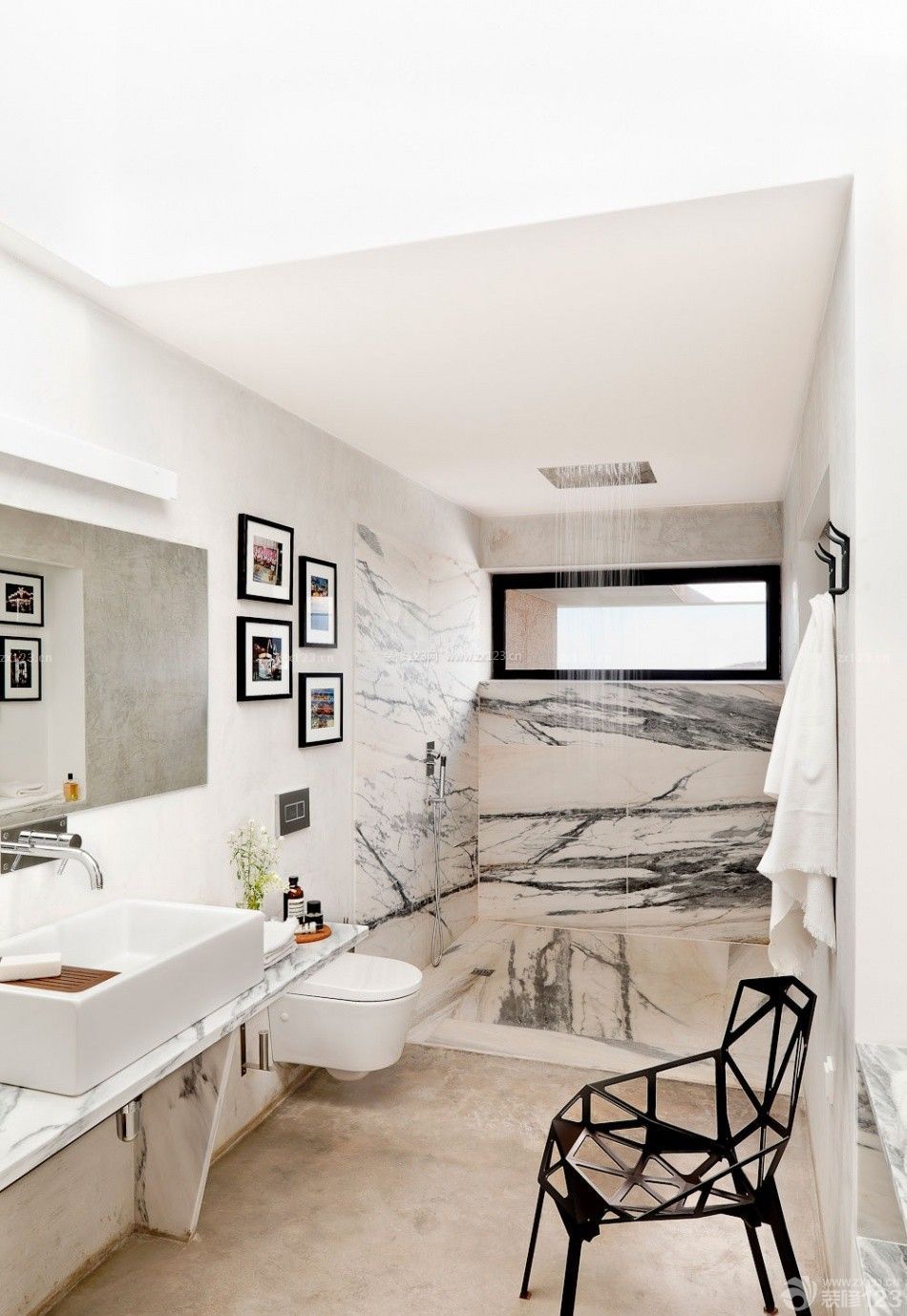 现代风格小户型创意家居室内卫浴设计效果图