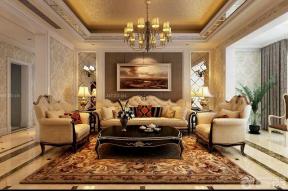 欧式家装设计时尚客厅组合沙发装修图片