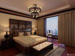 东南亚风格新房卧室天花板装修效果图
