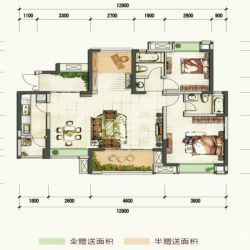 西郡英华二期户型图