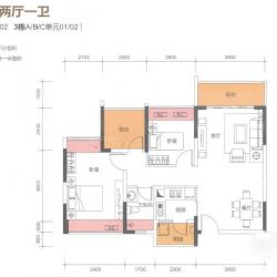 富通V都会户型图