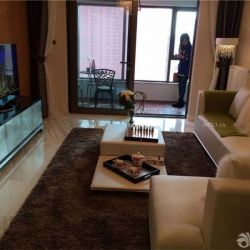 绿城上海香溢花城样板间143㎡客厅