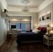 现代风格80平米房子小房间卧室简装效果图欣赏