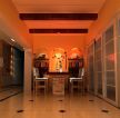 最新美式现代风格家装餐厅门洞设计图片