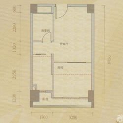 佳润云凯雅寓户型图09户型 1室 面积:41.00m2