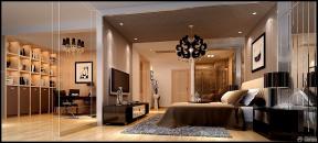 现代风格颜色搭配 大卧室 浅褐色木地板