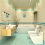 现代温馨卫生间浴室装修设计效果图