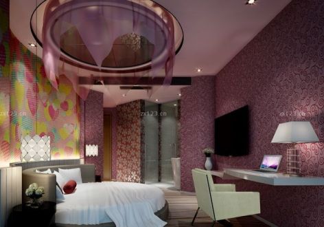 香洲区水月云天酒店　3800平米现代风格