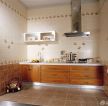 美式风格瓷砖整体厨房颜色搭配效果图