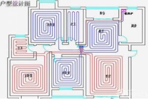 地暖分水器安装示意图