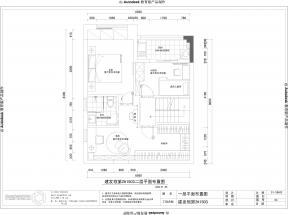 建發領第110平米小躍層平面圖