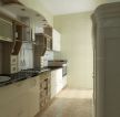 最新家装厨房地面瓷砖铺贴效果图设计