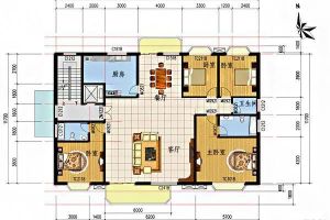 跃层式住宅设计图