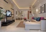最新现代设计风格室内家居时尚客厅转角沙发装修图片