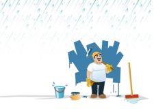 陰雨天裝修應(yīng)加強(qiáng)注意工程質(zhì)量
