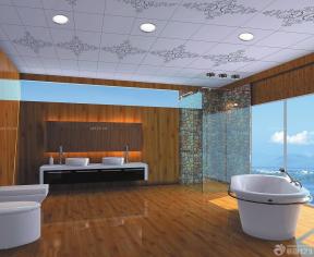 2014浴室铝扣板贴图装修效果图
