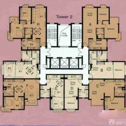 南京西路公馆户型图II座总统公