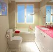 现代温馨小浴室装饰实景图