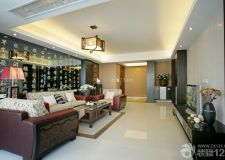 現(xiàn)代中式客廳設(shè)計說明簡述