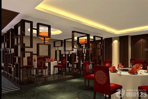 中餐厅设计案例——现代中式风格