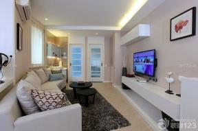 现代设计风格 新房客厅装修效果图 多人沙发