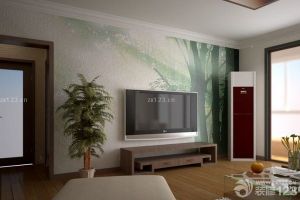 现代简约客厅电视背景墙怎么装修