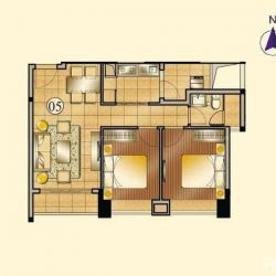 合景天峻户型图A1栋/A2栋/A4栋 面积:74.00m2