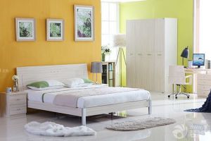 现代欧式风格卧室颜色搭配图