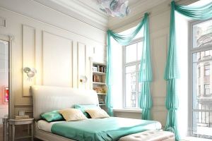 现代欧式风格卧室颜色搭配图