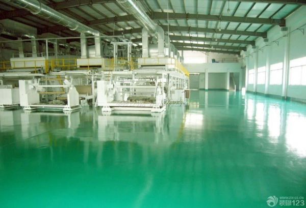 杭州环氧地板漆装饰厂房图片