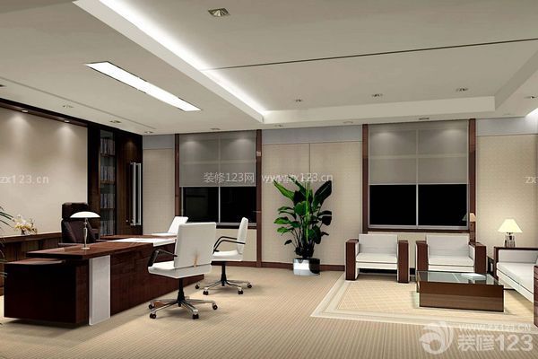 办公室装修设计要点四：空间设计与整体规划