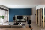 现代设计风格家庭电视背景墙设计案例