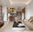 110平米现代中式客厅沙发设计图片