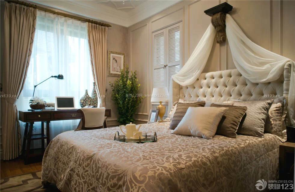 卧室装修风格 现代欧式风格 