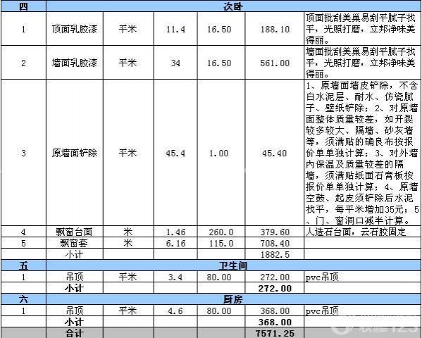 70平米装修公司报价