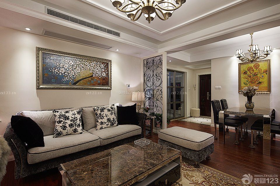 2014小户型客厅沙发摆放设计方案