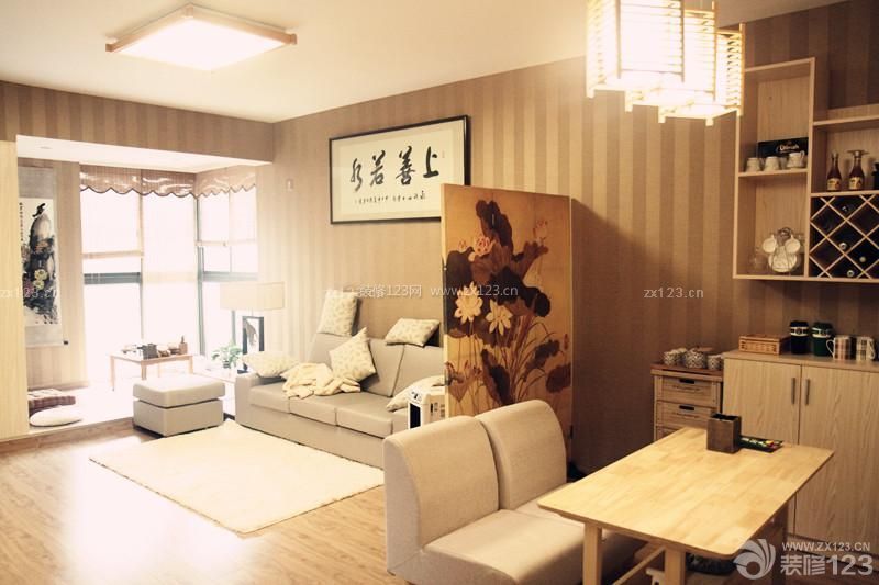 豪華小戶型隔斷裝修全景圖