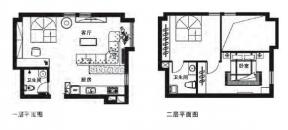 小戶型平面圖布局圖欣賞