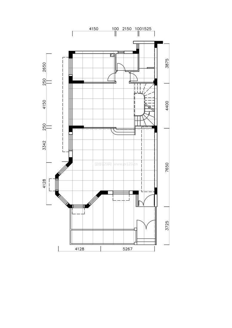 農村獨棟別墅戶型圖欣賞