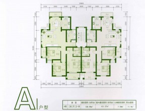 290平米獨(dú)棟別墅戶型圖