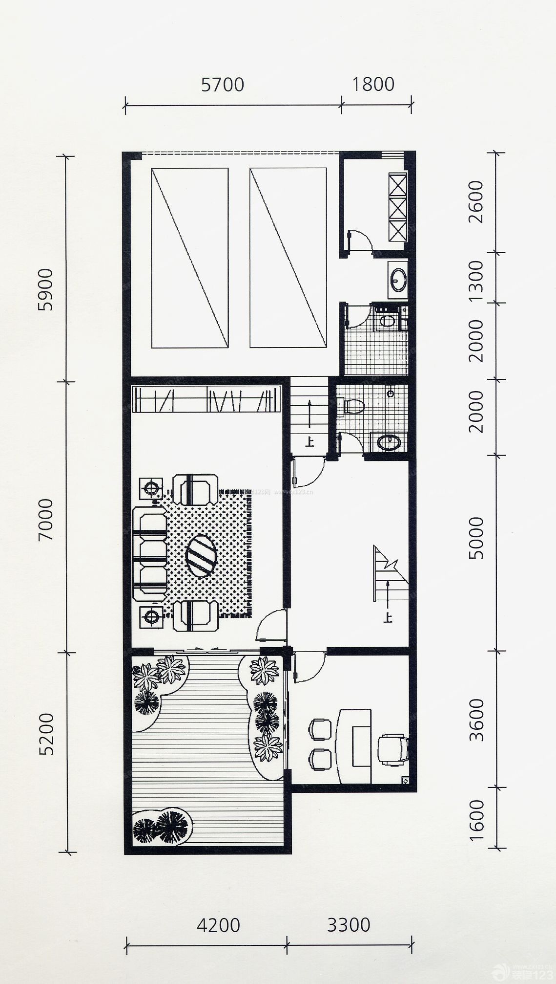 最新室內(nèi)35平小戶型平面圖 