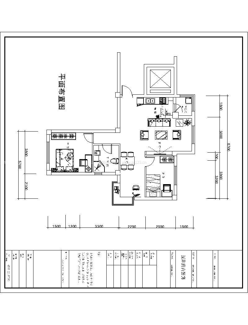 最新35平小戶型平面圖布局欣賞