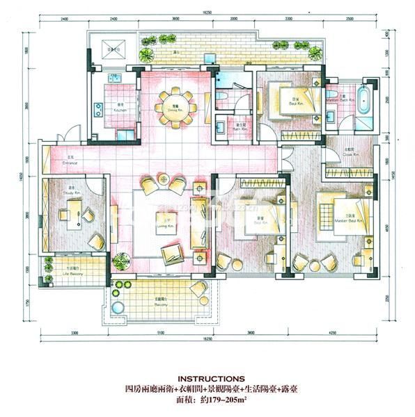 房子户型图 小别墅户型图