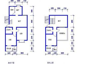 最新小別墅房子戶型圖