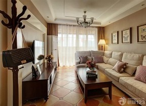 2014室內(nèi)簡歐風(fēng)格一室一廳家居裝修效果圖