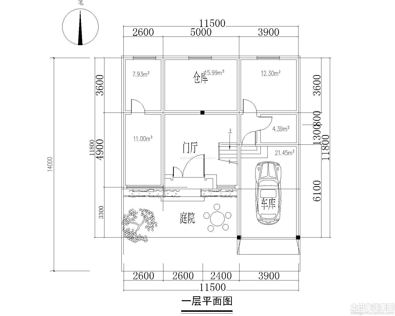 150平米户型图欣赏